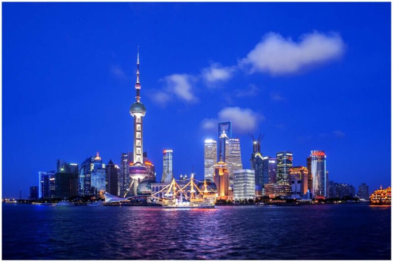 Shanghai: Night River Cruise Tour With Xinjiang Style Dining - Activity and Pricing