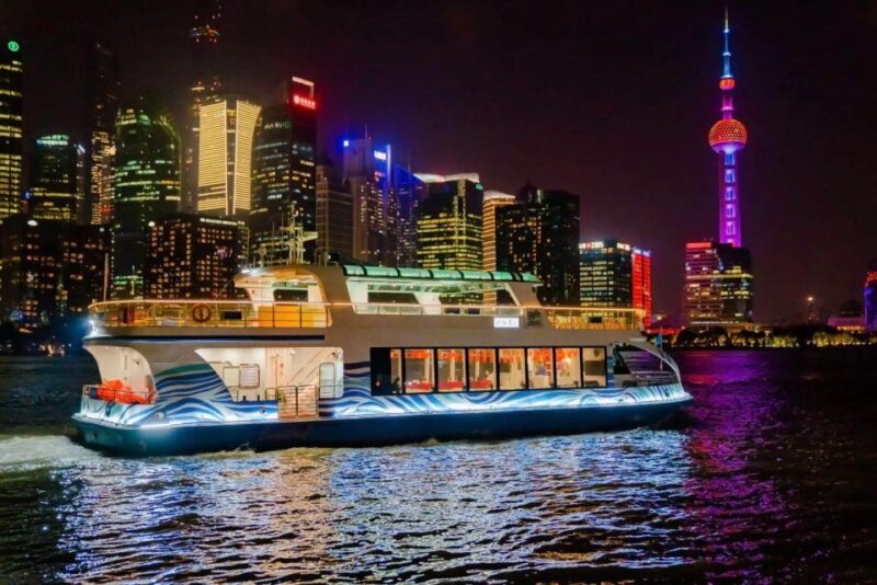 Shanghai: Night River Cruise Tour With Xinjiang Style Dining - Accessibility and Cancellation