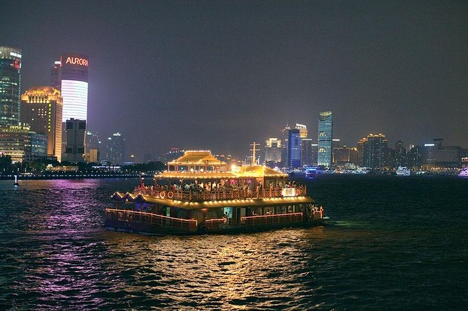 Shanghai Private Night Tour With Huangpu River Cruise, the Bund and Xintiandi - Huangpu River Cruise