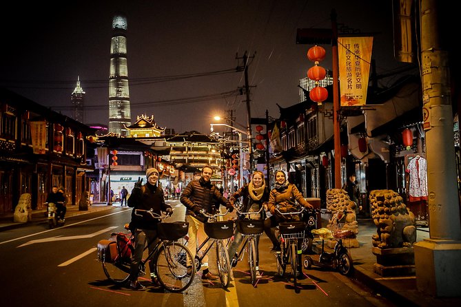 Shanghai Small-Group Night Tour by Bike - Details of the Small-Group Tour