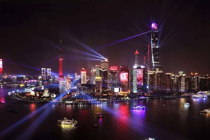 Shanghai VIP Night Cruise With Private Yacht and Dinner Option - Yacht Cruise Experience