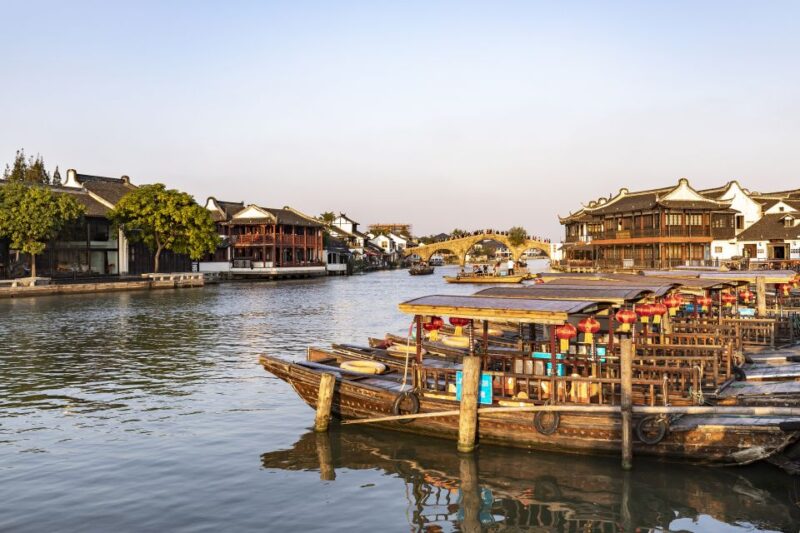 Shanghai: Zhujiajiao Water Town With Airport Transfer Option - Highlights of the Experience