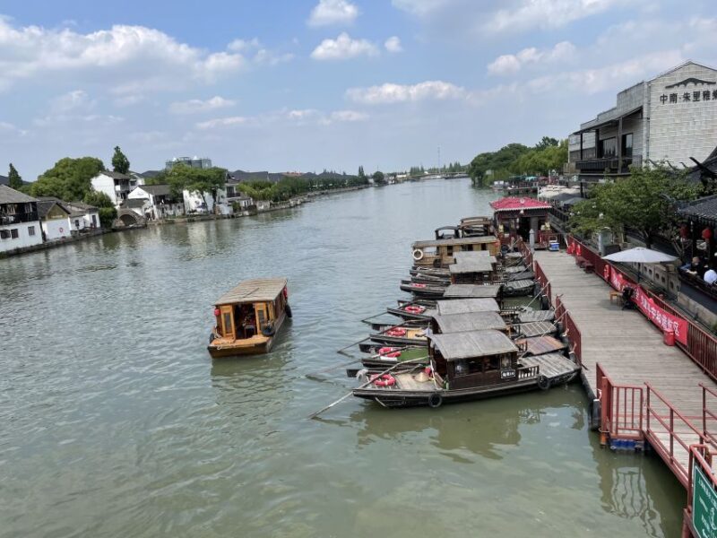 Shanghai: Zhujiajiao Water Town With Airport Transfer Option - Booking and Cancellation