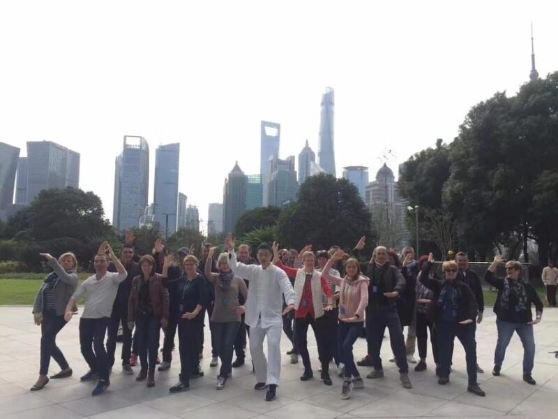 Shanghai:Wing Chun Kung Fu in Shanghais Beautiful Park - Experienced Kung Fu Masters