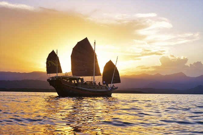 Shaolin Sunset Sailing Aboard Authentic Chinese Junk Boat - Captains Live Commentary