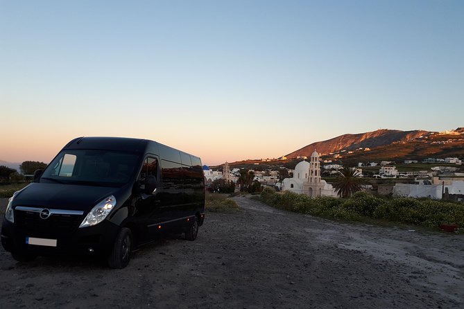 Shared Arrival Transfer From Airport or Port to Oia Village - Pricing Information