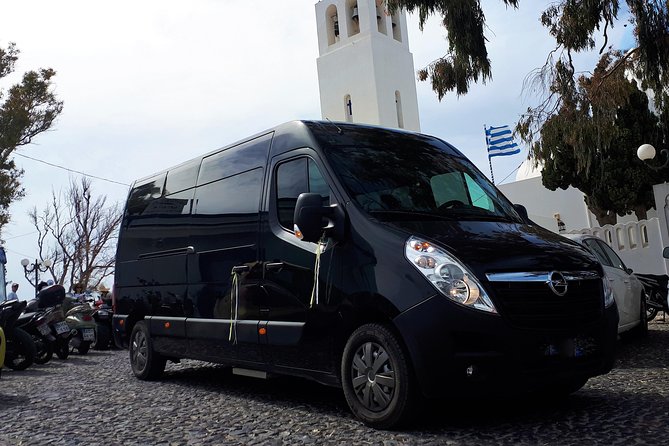 Shared Arrival Transfer From Airport or Port to Oia Village - Arrival at Oia Village