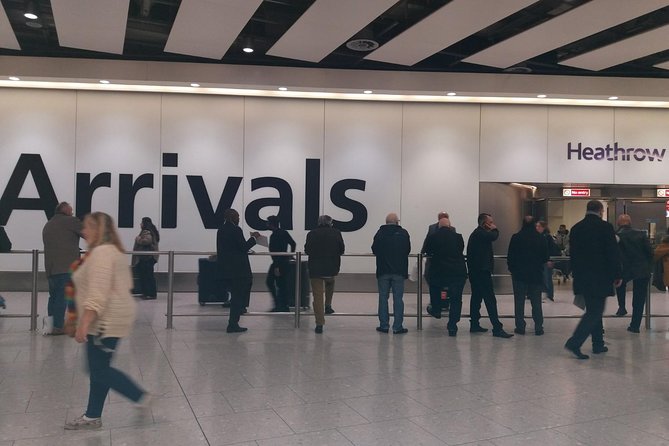 Shared Arrival Transfer London Airport to Hotel Accommodation - Luggage and Passenger Limits