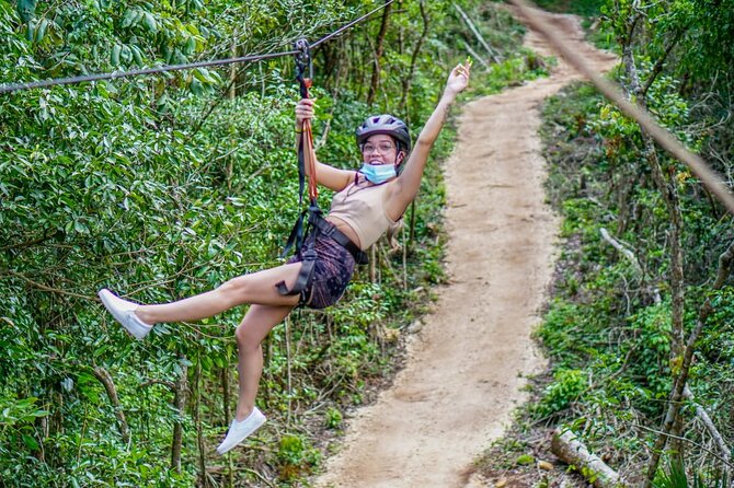 Shared ATVs and Zip Lines and Swimming in a Real Cenote. - What to Expect on the Tour