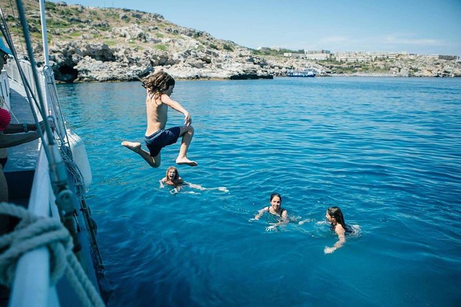 Shared Day Cruise From Rhodes City to Afantou via Kallithea and Anthony Quin - Lunch and Refreshments