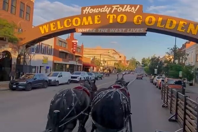 Shared Goldens History Wagon Ride Tour in Colorado - Meeting and Pickup