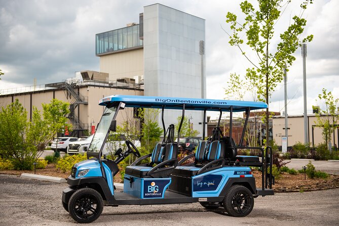Shared Golf Cart Tour of Bentonville, Arkansas - Highlights of Bentonvilles Art Scene