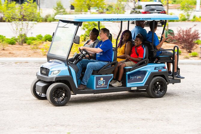 Shared Golf Cart Tour of Bentonville, Arkansas - Photogenic Spots in Bentonville