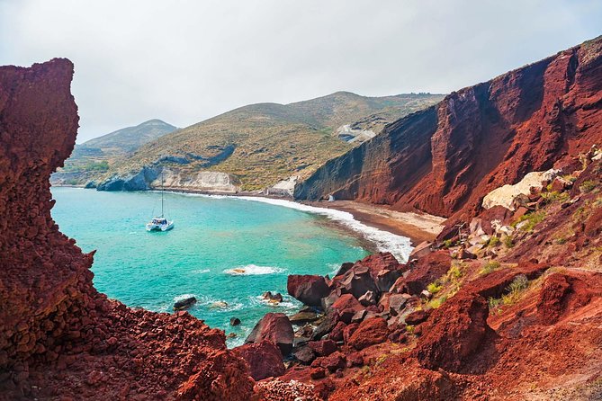 Shared Platinum Sunset Trip of Santorini via Hot Springs & White Beach - Hotel Pickup and Start Time