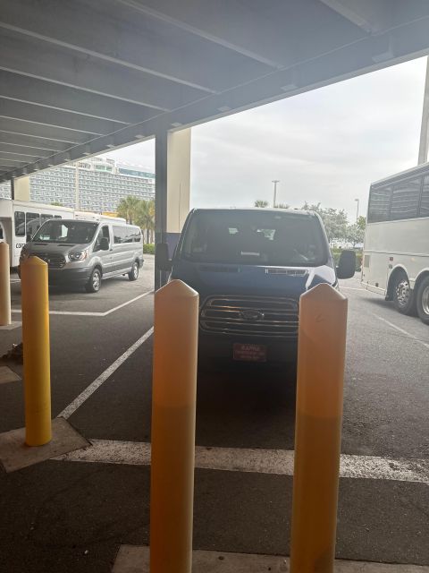 Shared Shuttle Port Canaveral - MCO Orlando Airport - Pickup and Communication