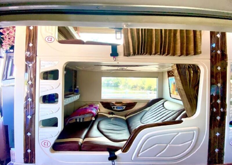 SHARED SLEEPING BUS NHA TRANG - MUI NE - On-board Amenities
