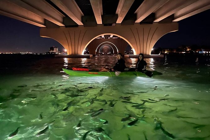 Sharkeys Glass Bottom Fish Feeding LED Night Tour St. Pete Beach - Meeting and Pickup Location