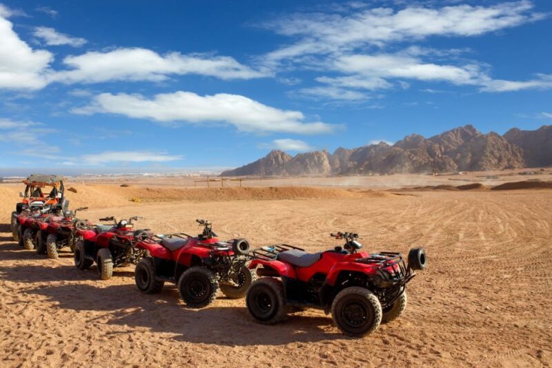 Sharm El Sheikh: ATV Quad Bike & Private Speedboat Adventure - Inclusions