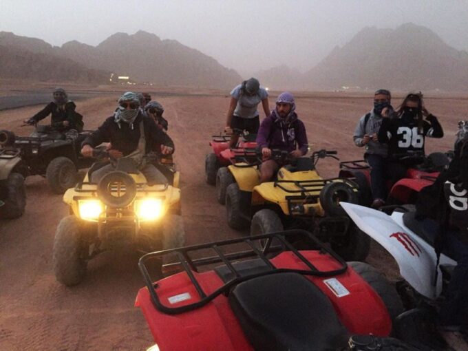 Sharm El Sheikh: Sunrise ATV, Diving, Snorkel & White Island - Red Sea Cruise