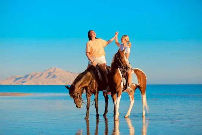 Sharm El Shiekh: Beach and Desert Horse Riding Tour - Booking and Cancellation Policy