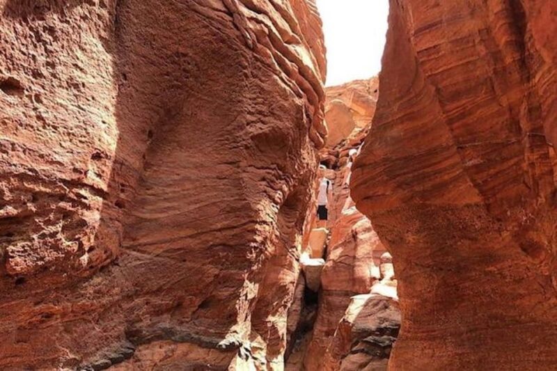 Sharm to Dahab: Colored Canyon, Blue Hole, Qude Bike, Camels - Key Points