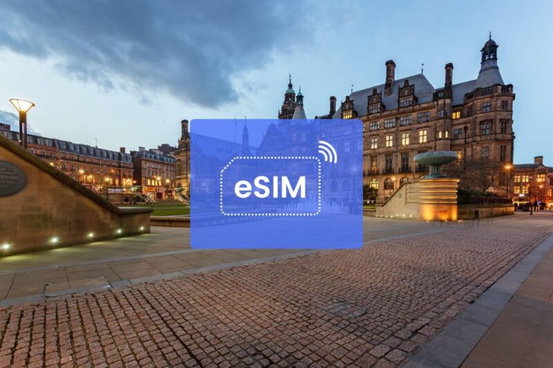 Sheffield: Uk/ Europe Esim Roaming Mobile Data Plan - Geographical Coverage