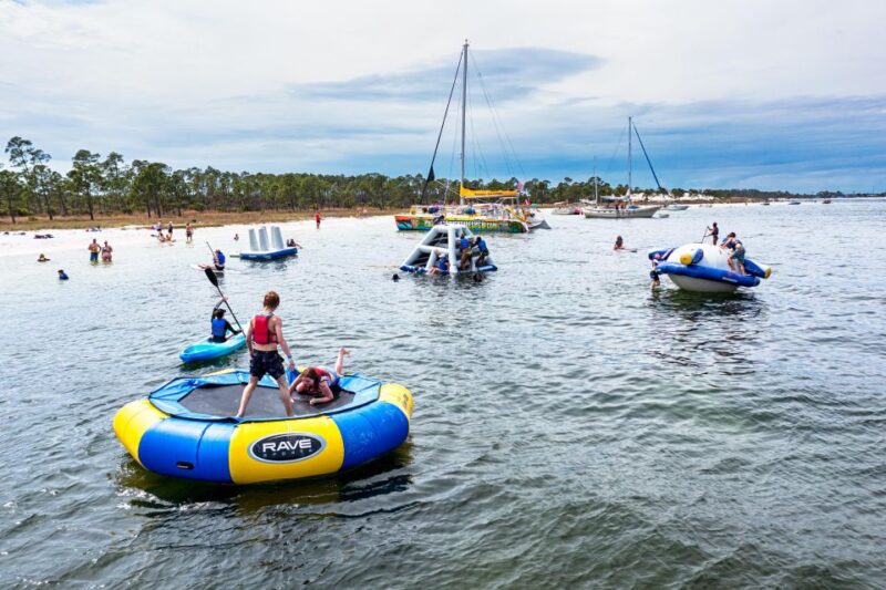 Shell Island: Water Park and Dolphin Watching Boat Trip - Included Activities