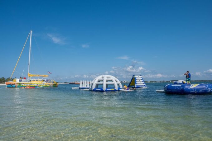 Shell Island: Water Park and Dolphin Watching Boat Trip - Frequently Asked Questions