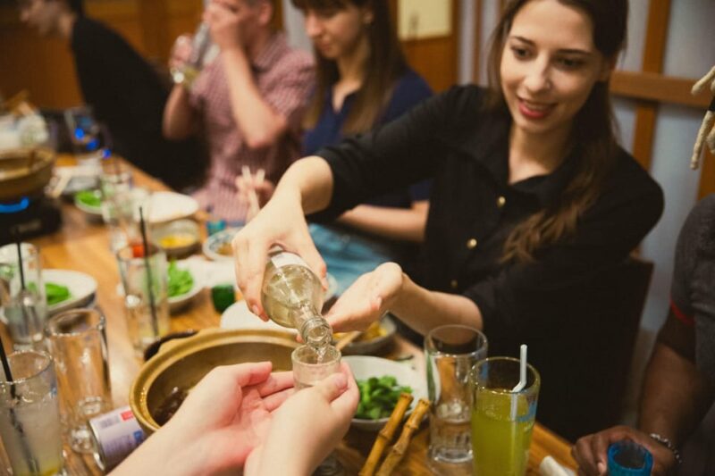 Shibuya : Bar Hopping Adventure Unique and Drank Experience - Dining Experiences at the 1st Izakaya