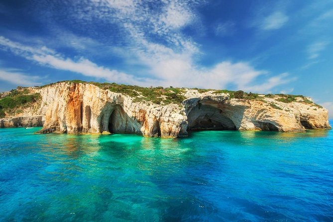 Shipwreck and Blue Caves- 7.5m Private Boat Tour (up to 8pax) - Blue Caves Excursion