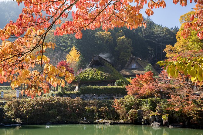 Shirakawago (UNESCO World Heritage) / Hot Springs (Onsen) / Hiking / 1-Day Tour - Hirayu Falls