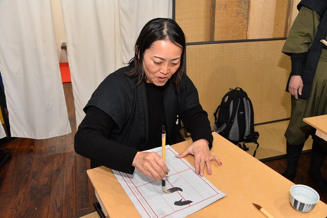 Shodo (Calligraphy) as Ninja Samurai Culture in Tokyo, 90-min - Meeting Point and Arrival Time