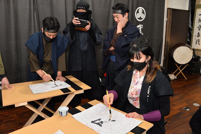 Shodo (Calligraphy) as Ninja Samurai Culture in Tokyo, 90-min - Confirmation and Availability