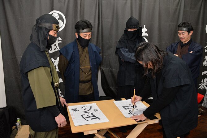 Shodo (Calligraphy) as Ninja Samurai Culture in Tokyo, 90-min - What to Expect as a Spectator