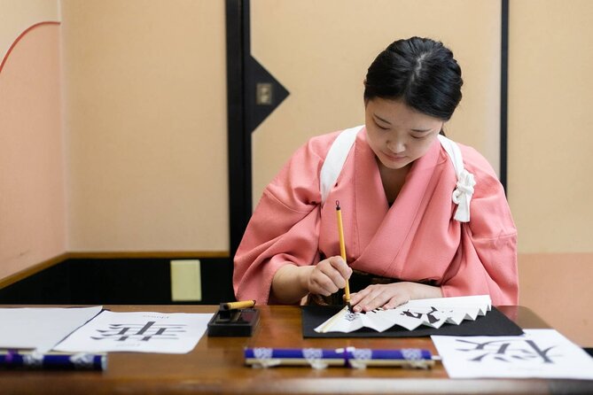Shodo Japanese Calligraphy Class Near Osaka Castle - Cancellation Policy