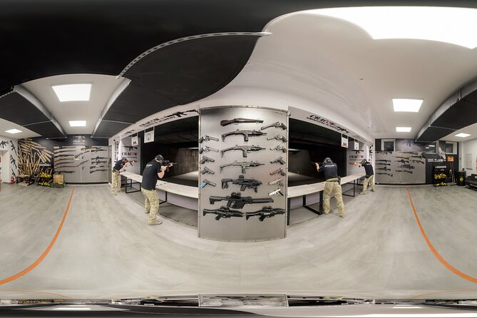 Shooting Range Experience 35 SHOTS! - Key Points