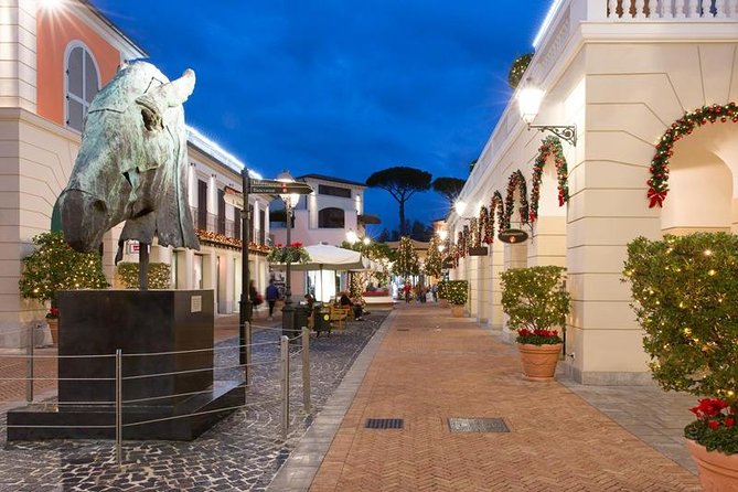 Shopping Tour to La Reggia Designer Outlet From Rome and Back - Group Size Pricing