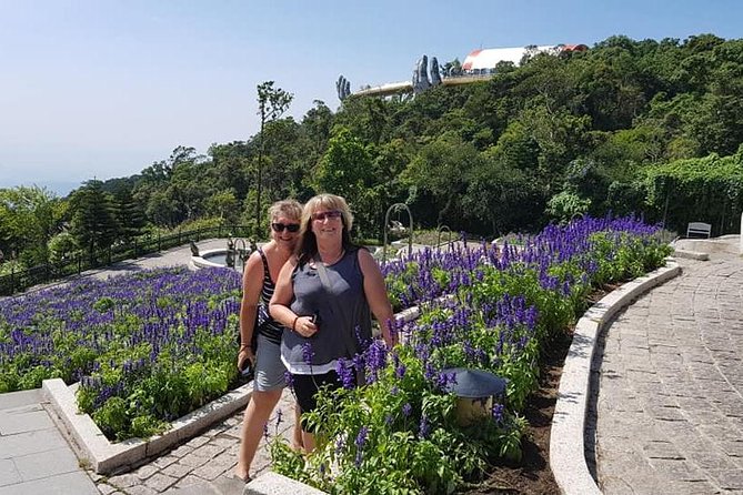 Shore Excursion CHAN MAY or TIEN SA to GOLDEN BRIDGE, MARBLE MOUTAIN,LADY BUDDHA - Key Attractions at the Golden Bridge