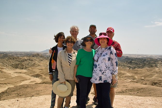 Shore Excursion - Flamingos ,Dune7,Welwitschia, Moonlandscape,Oasis,Swakopmund. - Key Points