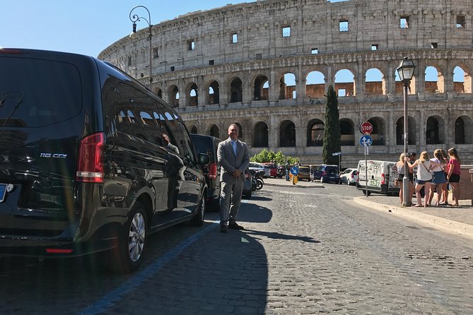 Shore Excursion From Civitavecchia to Rome With Drive Guide - Scheduling and Pickup Details