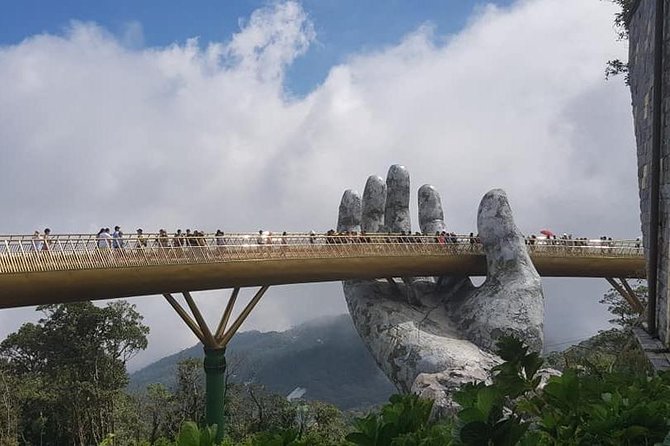 Shore Excursion to Golden Bridge, Marble Mountain From CHAN MAY or TIEN SA Port - Highlights of Ba Na Hills