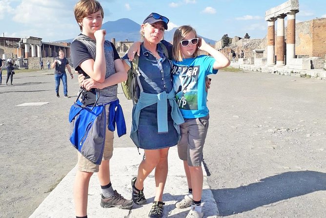 Shore Excursion Tour for Kids From Naples Port to Pompeii and Vesuvius - What to Expect