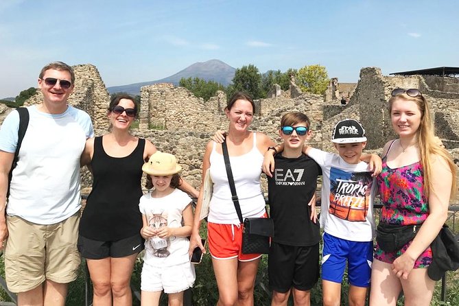 Shore Excursion Tour for Kids From Naples to Pompeii and Amalfi Coast - Pickup and Accessibility Options