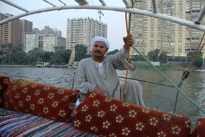 Short Felucca Trip On The Nile In Cairo - Traditional Egyptian Sailboat Cruise