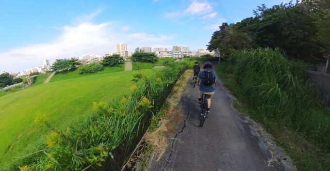 Shuri+Naha: Cycling Tour Explore Water Heritage With E-Bike - Cycling Through Shuri