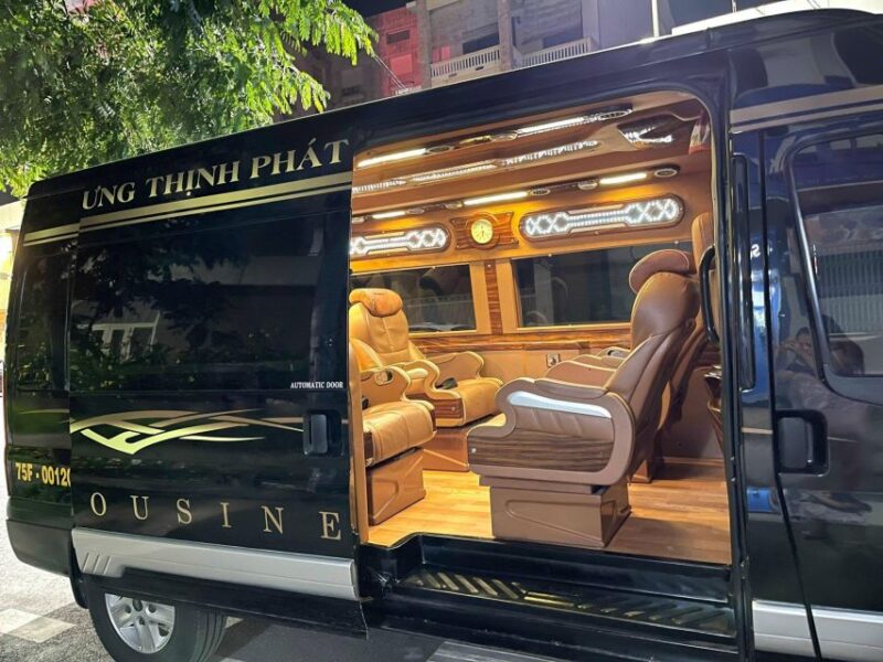 Shuttle Bus Hue City - Da Nang by Limousine - Inclusions and Amenities
