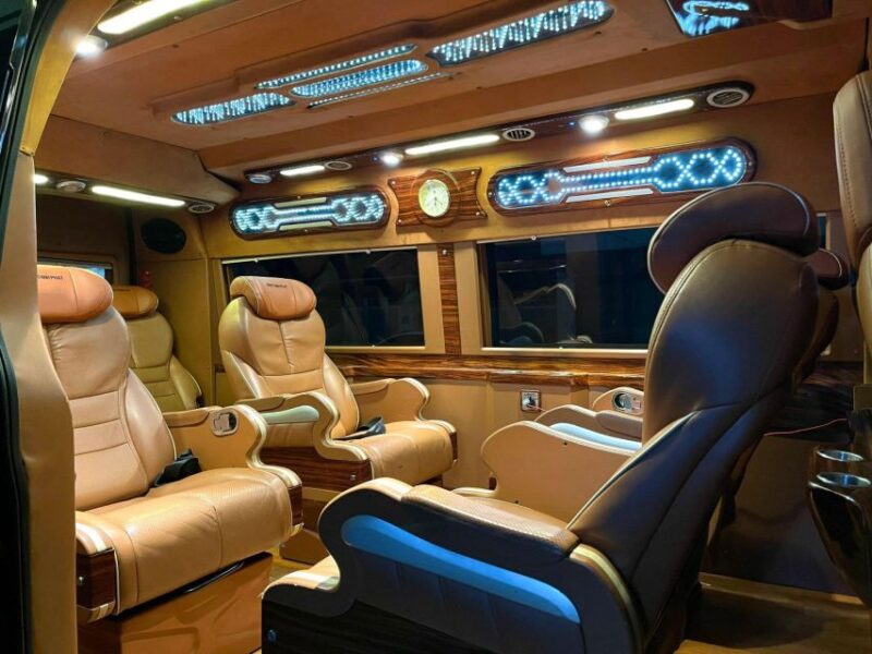 Shuttle Bus Hue City - Da Nang by Limousine - Seating Arrangements
