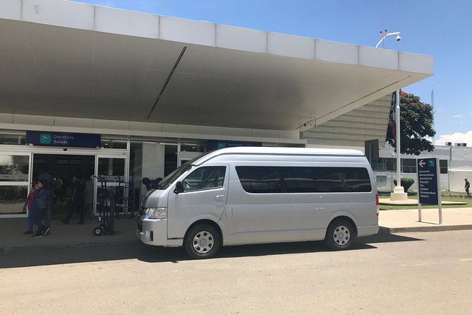 Shuttle From Downtown Oaxaca City to Oaxaca Airport. One Way - Inclusions of the Service