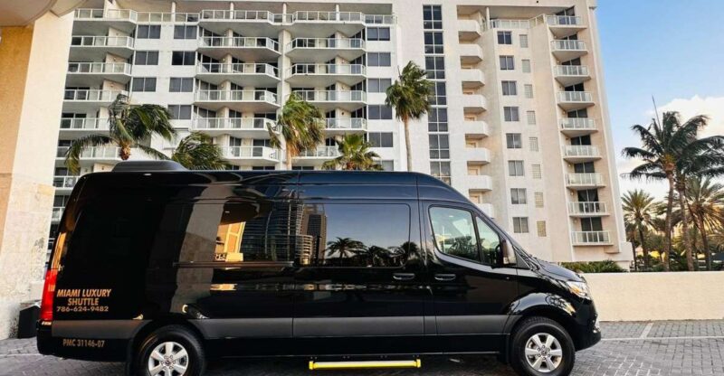 Shuttle Miami Airport/Hotel to Miami Port or Hotel 14pax - Included Services