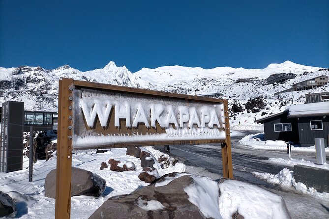 Shuttle Park N Ride to Whakapapa Ski Fields - Guided Hike With Cultural Insights
